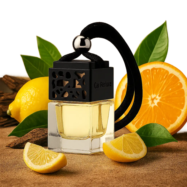 Royal car fragrance with citrus, musk, and fresh notes for a clean drive.